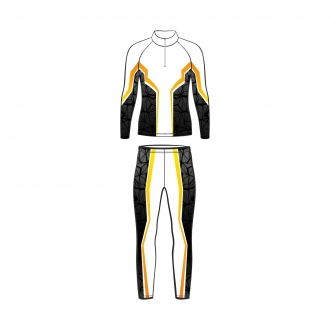 Лыжный комбинезон простой 403/401 расцветка 3 желтый